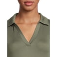 thumbnail image 5 of No Boundaries Juniors' Cap Sleeve Polo Bodysuit, 5 of 5
