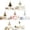All Style, variant on Angel Blessing Accent 3D Beaded Christmas Tree Ornament Kit Hand Craft Holiday Tabletop Display Decoration Thoughtful Handmade Christmas Gift For Home Party