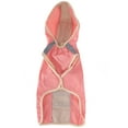 thumbnail image 3 of Dog Raincoat, Dog Rain Jacket Beautiful Reflective Breathable  For Pet Dogs Pink M, 3 of 8