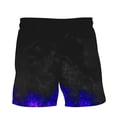 thumbnail image 5 of cllios Men's Quick Dry Swim Trunks Swimsuits Funny 3D Novelty Flame Pattern Print Beach Bathing Suits 2024 Summer Hawaiian Swimming Shorts with Pockets, 5 of 9
