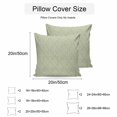 thumbnail image 2 of Sage Green Outdoor Pillow Covers 16x16 Inch Throw Pillow Covers Set of 2 Waterproof Decorative Pillow Cases Modern Abstract Art Farmhouse Cushion Covers for Patio Furniture Garden Couch Sofa, 2 of 8
