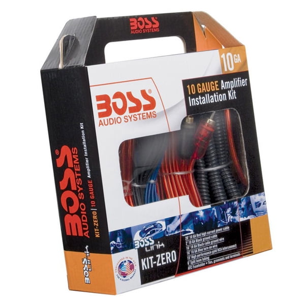 Buy BOSS Audio Systems KITZERO 10 Gauge Car Amplifier Installation