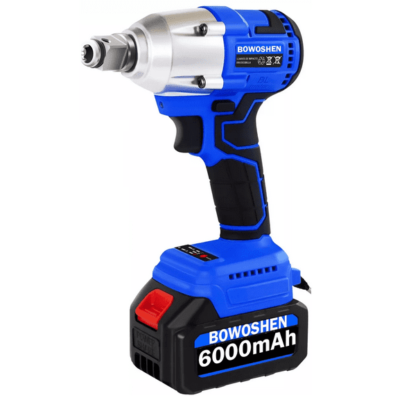 Llave de impacto 1/2 BLOOSOM Inalámbrica Eléctrica Con Batería 420n Azul