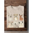 thumbnail image 3 of Doggos And Puppers I T-Shirt Men -June Erica Vess Designs, Male Medium, 3 of 4