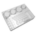 thumbnail image 1 of Plateau de Pigment, 24pcs Plaque d'Encre Multifonction Portable pour la Boutique, 1 of 8