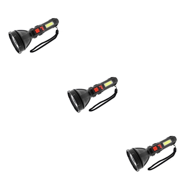 Ounissouiy ABS Electric Torch Portable Replacement Rechargeable Life Gear Lanyard Button 3 with Waterproof Adjustable Flashlight Switch Type1 NO1