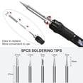 thumbnail image 3 of Kit de soldador Crtsweker 100W con pantalla LED 180-500 °C, 3 of 7