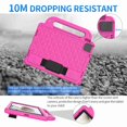 thumbnail image 5 of Dteck Case for iPad Pro 11 inch 2021 (3rd Gen),Shockproof EVA Kids Friendly Handle Stand Case Hand Strap Shoulder Strap for iPad Pro 11 inch 3rd/2nd Gen/1st 2021/2020/2018 Release,rose, 5 of 5