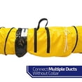 thumbnail image 2 of OdorStop Flexible Duct in Various Sizes and Lengths with Connecting Belt (4"x25' (Belt)), 2 of 2