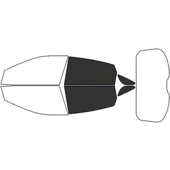 Rvinyl Window Tint Kit Compatible with Infiniti QX55 2022-2025 - Back Precut Kit - 20%
