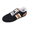 thumbnail image 2 of Women's Casual Plus Size Lace Up Walking Shoes, Round Toe Flat Design with Breathable Lining and Cushion Sole, Comfortable Sneakers for Daily Work Wear, 2 of 7