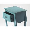 thumbnail image 2 of Butler Specialty Company Rochelle 1 Drawer Wood Nightstand - Blue, 2 of 3