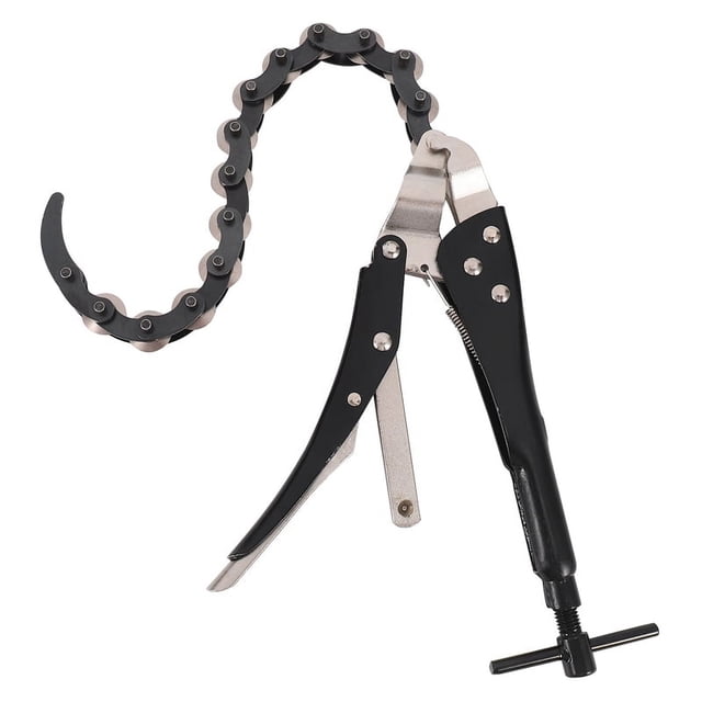 Chain Exhaust Tube Pipe Cutter Multi Wheel Blade Tail Pipe Cutter Chain Cutter Automotive Exhaust and Tailpipe Chain Cutter Tool,1 x Chain pipe cutter Tool