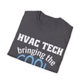 thumbnail image 4 of HVAC Technician Shirt Cool Heat Tech T-Shirt Novelty Tees, 4 of 6