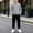 Gray, variant on Jogger Sweatpants and Sweatshirts for Boys with Pockets Elastic Crewneck Pullover Drawstring Waist Athletic Pants with Cuffs for School Gym and Everyday Wear Purple 7-8 Years