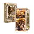 thumbnail image 1 of Kit de libros para hacer tú mismo, decoración de estantería Fsolis con casa de muñecas LED, 1 of 6