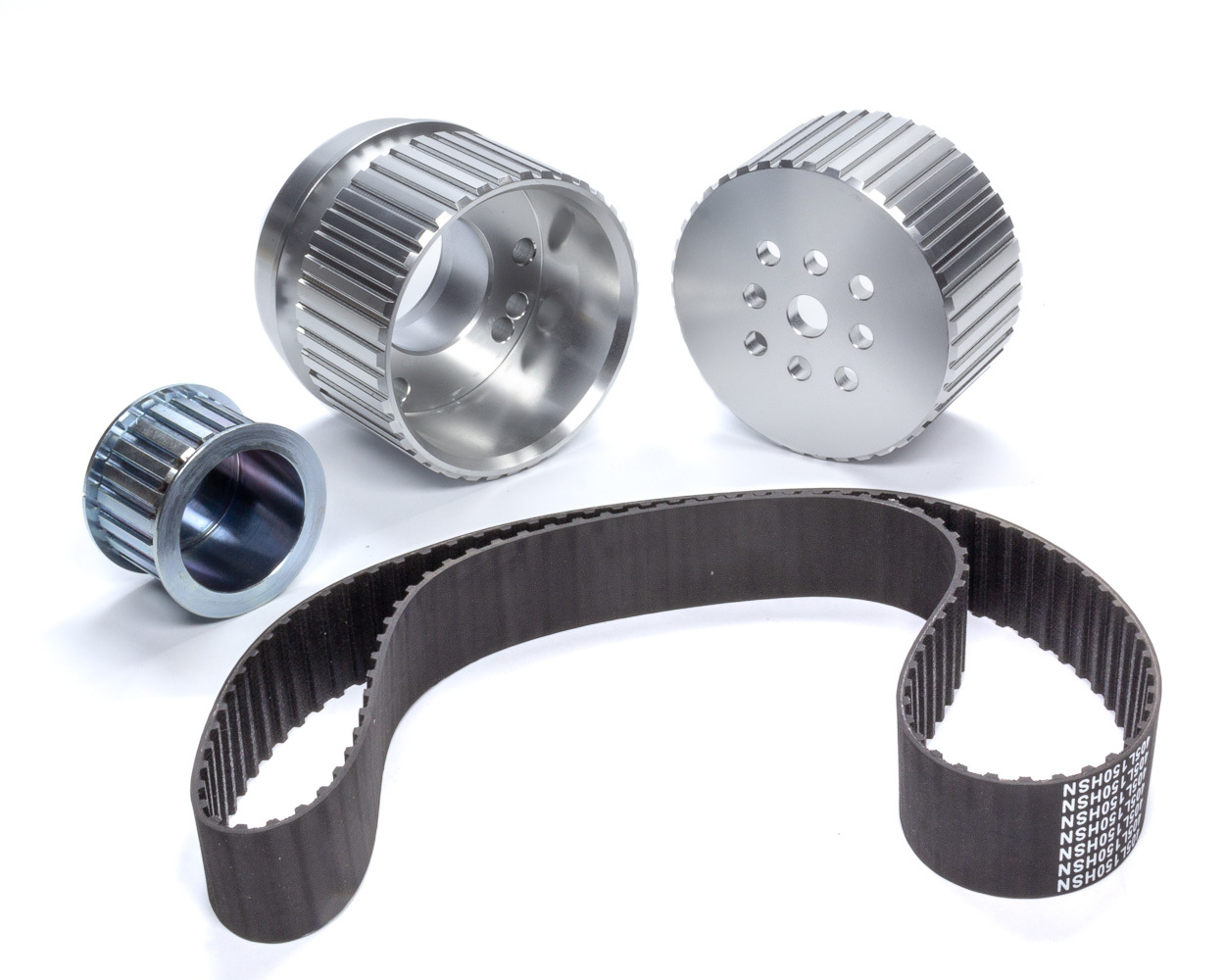 Racing Power Co-Packaged Small Block Chevy Gilmer Drive Pulley Kit LWP