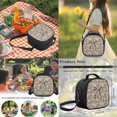 thumbnail image 6 of Aplkyhs Brown Camouflage Bow 4 Piece Kids Backpack Set with Lunch Bag Pencil Case and Bottle Holder School Backpack for Elementary Middle School Students, 6 of 7