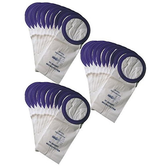 30 Compatible with ProTeam 10 Quart #100331 Back Pack Bags Super Coach MegaVac CoachVac Sandia 1