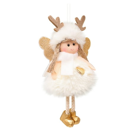 

JDEFEG Easter Chicks Decorations For The Home Christmas Decoration Supplies Pendant Christmas Cute Antlers Plush Feathers Angel Christmas Tree Creative Pendant Diamond Beads For Crafts Cloth Purple