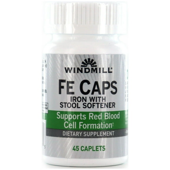Windmill FE Caps with Stool Softener - 45 Caplets