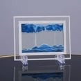 thumbnail image 6 of Clearance Sale! Creative 3D Colorful Moving Sand Frame Flowing Sand Arts Picture Sandscape Display Flowing Sand Painting Decor 30Ml Desktop Ornament Practical Home Decor, 6 of 6
