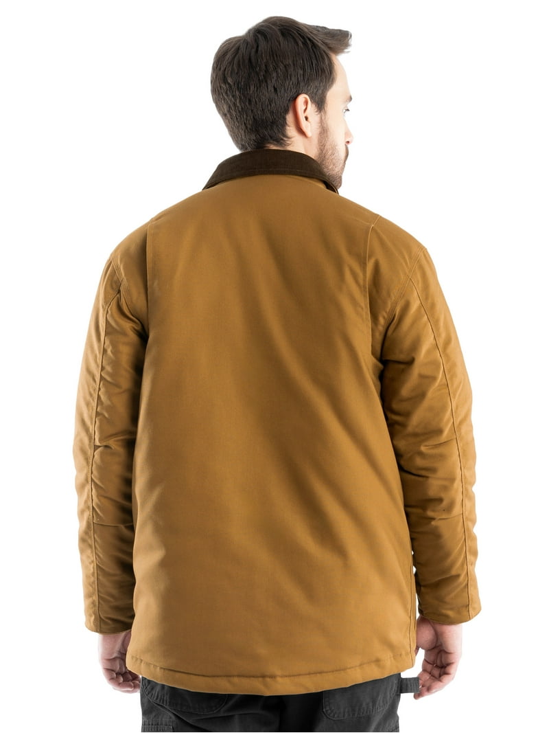 Wrangler Workwear Men's Duck Quilted Work Barn Coat, Size S-3XL