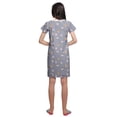thumbnail image 5 of Moomaya Womens Round Neck Nursing Sleepwear Printed Short Sleeve Nightdress, 5 of 6