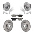 thumbnail image 1 of Transit Auto Front Hub Bearing Assembly Disc Brake Rotors and Semi-Metallic Pads Kit for Car 2019 BMW 330i xDrive GT with 330mm Diameter Rotor Without Blue Painted Calipers KBB-133451, 1 of 2