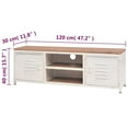 thumbnail image 2 of vidaXL TV Stand TV Unit Sideboard Home TV Console Media Unit Cupboard Cabinet, 2 of 8