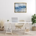thumbnail image 3 of Stupell Industries Blue Seaside Impressions Abstract Painting Gold Floater Framed Canvas Art Print Wall Art, 31 x 25, 3 of 10