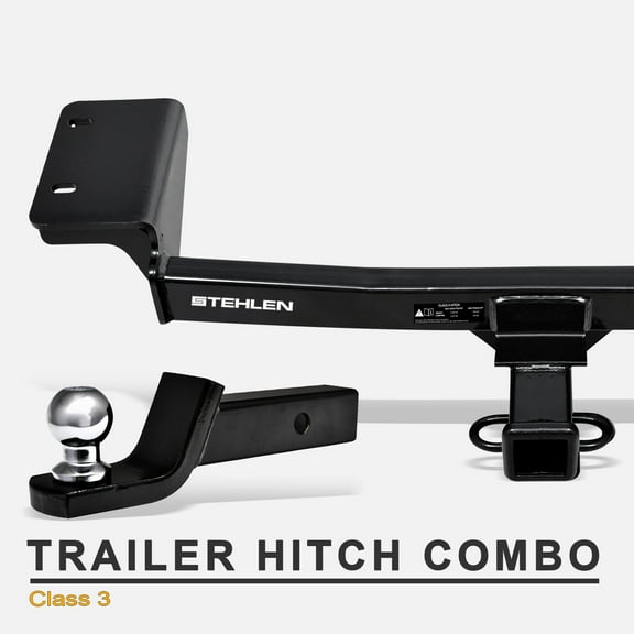 Stehlen 733469492467 Class 3 Trailer Hitch Receiver 2" with Loaded Ball Mount For 2010-2016 Kia Sportage / 2010-2015 Hyundai Tucson