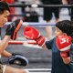 thumbnail image 4 of Guantes de Boxeo Cgtredaw de Cuero PU Con Protección Deportiva para Entrenamiento Rojo, 4 of 7