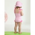 thumbnail image 5 of BULLPIANO Baby Girl Swimsuit Infant Bathing Suit Summer Ruffle One Piece Sleeveless Bikini Swimwear Beachwear Cute Girls Swimsuits, 5 of 8