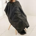thumbnail image 2 of Coiffure de Salon de Coiffure Imperméable Robe Noire Barbe Tissu, 2 of 7
