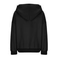 thumbnail image 4 of Pullover Hoodie Women, Girls Sweatshirts and Hoodies Plain Sweatshirt Tracksuits Essential Long Sleeve Gym Top with Pocket Drawsting for Gym, Lightweight Workout, Running, Daily Leisure, 4 of 6