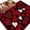 Pink, variant on Valentine's Day Area Rugs 8'x10', Washable Small Throw Rugs for Living Room Patio, Red Black Love Hearts Checkered Indoor Outdoor Rug Non-Slip Low Pile Carpet Runner Reversible Floor Mats
