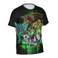 thumbnail image 4 of Yu-Gi-Oh Shirt 3d Printed T Shirt Crewneck Short Sleeve Top Tees For Mens, 4 of 6