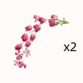 thumbnail image 2 of Twfbrm Artificial Tulip Garland, Artificial Hanging Flowers Garland with Stems, Real Touch Wind Chime Orchid Wedding Decoration for Outdoor, Backdrop, Home, indoor Decor, 2 of 7