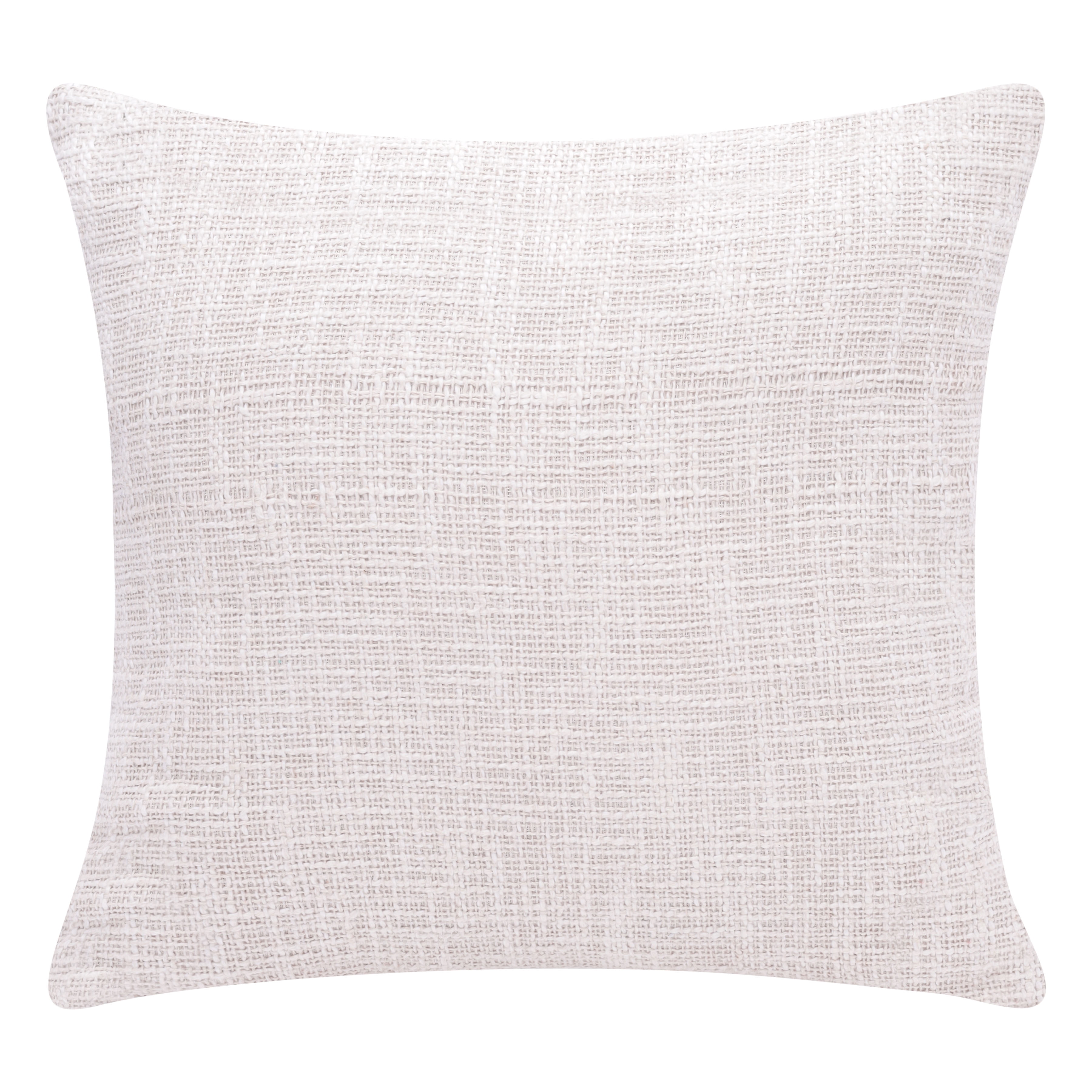 Harlow Hill Stacy Garcia 20" x 20" Ocean Blue/Ivory Striped Cotton Blend Adult Decorative Throw Pillow Cover
