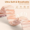 thumbnail image 4 of XiHAMA Scrunchie Bands Compatible with Apple Watch Bands Women 41mm 40mm 38mm 42mm 45mm 46mm, Stylish Stretchy Band Waterproof Elastic Solo Strap Wristband for iWatch SE Apple Watch Series10 9 876543, 4 of 8