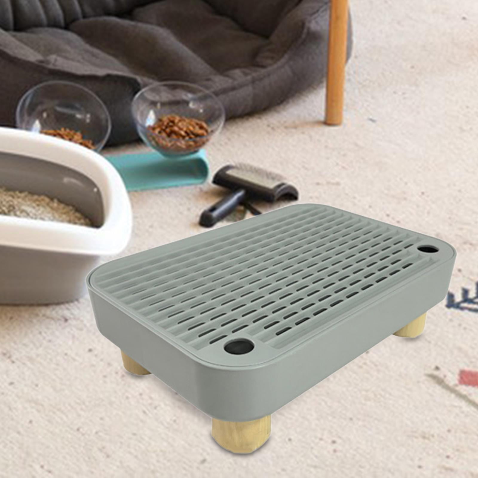 Cat Step Stool Ramp with Non Slip Base for Kittens Senior Cats on Indoor Hardwood Tile Floors