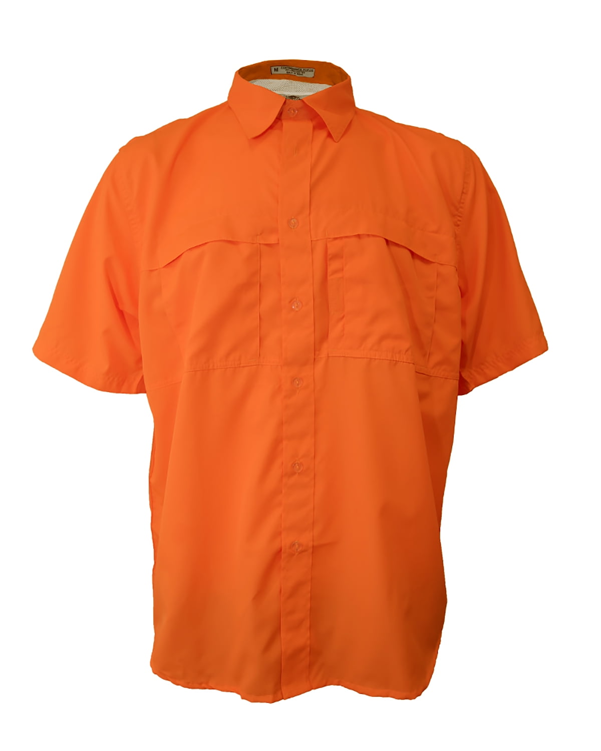 Prolite Mens Fishing T Shirt Large Orange Short Sleeve Pullover Angling  Promo