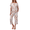 Beige Flowers, variant on Women's Capri Pajama Sets Floral Print Short Sleeve Sleepwear Top and Capri Pants 2 Piece Loungewear with Pockets