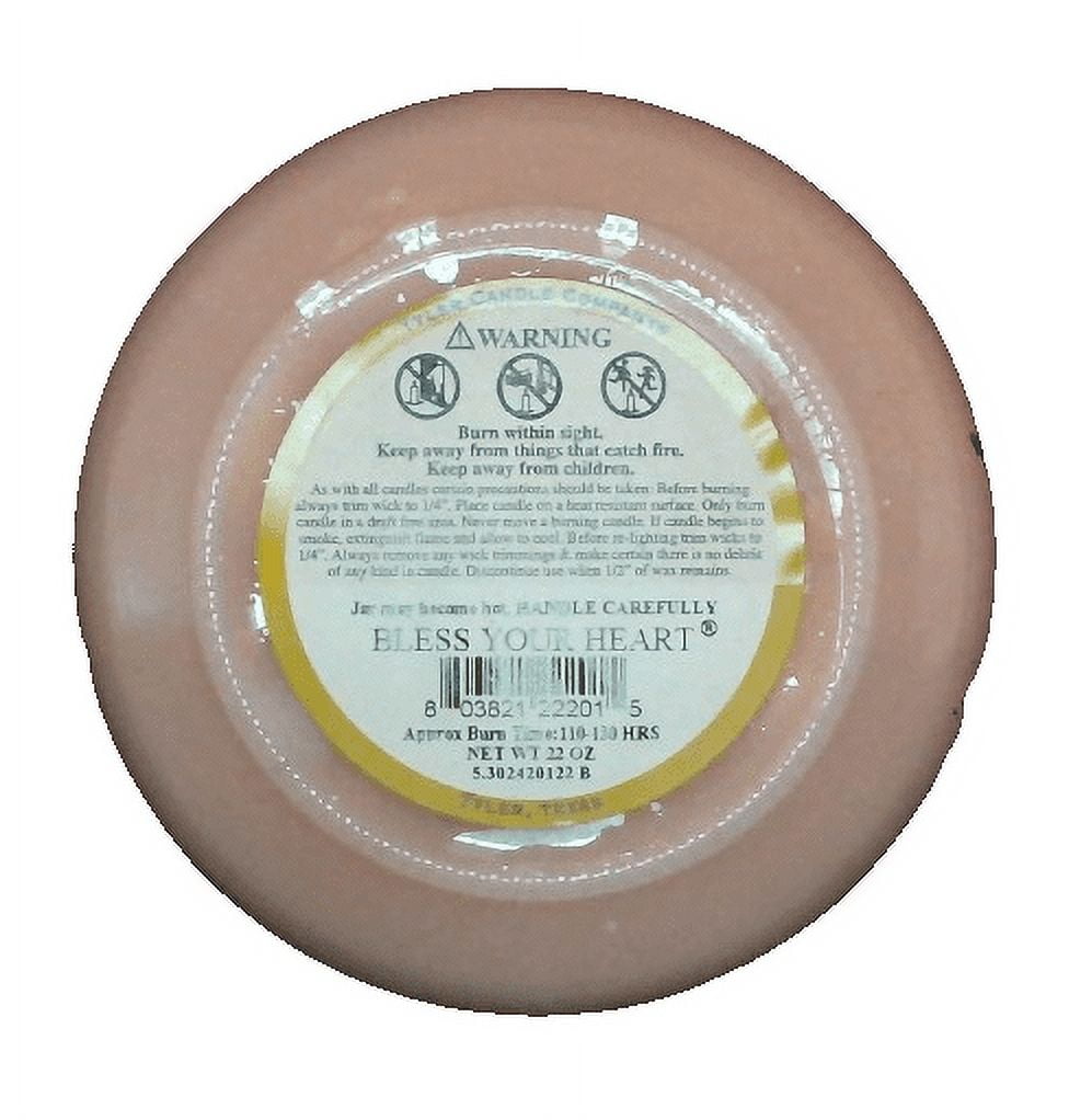Tyler Candle Company - Bless Your Heart - 22oz jar candle - with Tyler matches