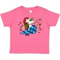 thumbnail image 3 of Inktastic Cute Christmas Unicorn with Cookies Boys or Girls Toddler T-Shirt, 3 of 5