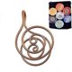 thumbnail image 1 of Copper Rings for Women Healing Spiral Hand Rings with Crystals, Handmade Copper Ring Set for Energy Healing, Chakra Balancing, Yoga, Breathwork & Spir, 1 of 5