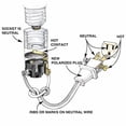 thumbnail image 5 of Creative Hobbies Make a Lamp or Repair Kit - All Essential Hardware, 3 Way Socket, and Electric Cord (Silver), 5 of 5