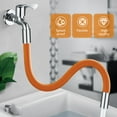 thumbnail image 3 of 360 Degree Faucet Sprayer Extension Hose Silicone Extension Tube with Leakproof Gasket Bubbler Flexible Faucet Extender Water Hose, 3 of 9