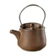 thumbnail image 2 of Tetera de cerámica de 200 ml, tetera de porcelana, regalo para amantes del té, tetera, tetera marrón, 2 of 9